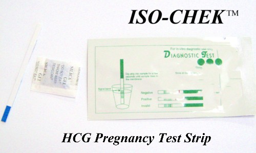 ISO-CHEK Pregnancy Test Strips